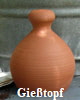 Gießtopf aus Ton