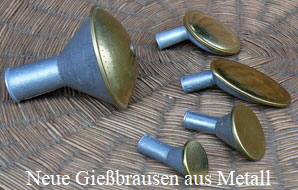 Gießbrausen aus Metall für normale Metall-Gießkannen und Gewächshausgießkannen