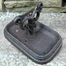 englische Antiquit�ten-Gardenalia-Schuhabstreifer-Bootscraper